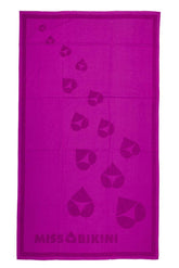 TELO MARE SPUGNA UNISEX  FUCSIA